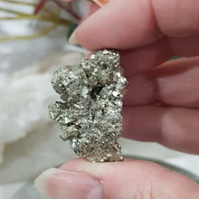 Load image into Gallery viewer, Pyrite Crystal Cluster raw 30mm 4
