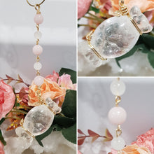 Load image into Gallery viewer, Lollie Candy Quartz crystal gold Christmas tree ornament Energy Enhancer Sun Catcher suncatcher 2
